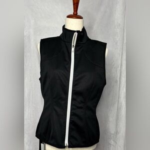GoGo Gear LA Women's Reversible 360 Armored Biker Vest Silver/Black Sz S NWT